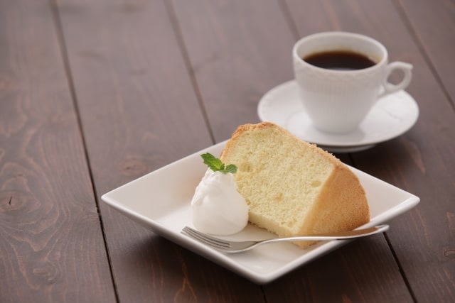 ケーキ、ハーブ