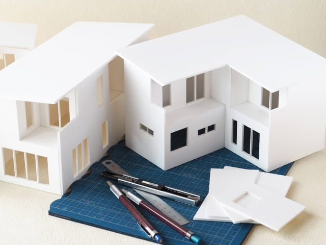 建築模型、スチロール