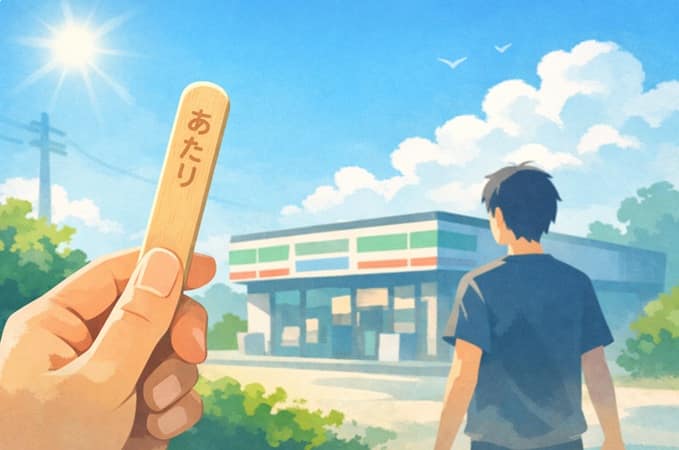 当たり、アイス